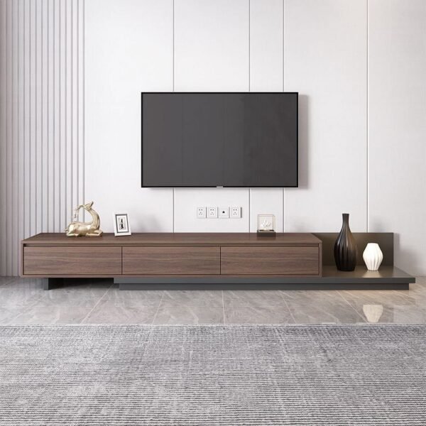Lisa walnut Tv Stand - Image 2